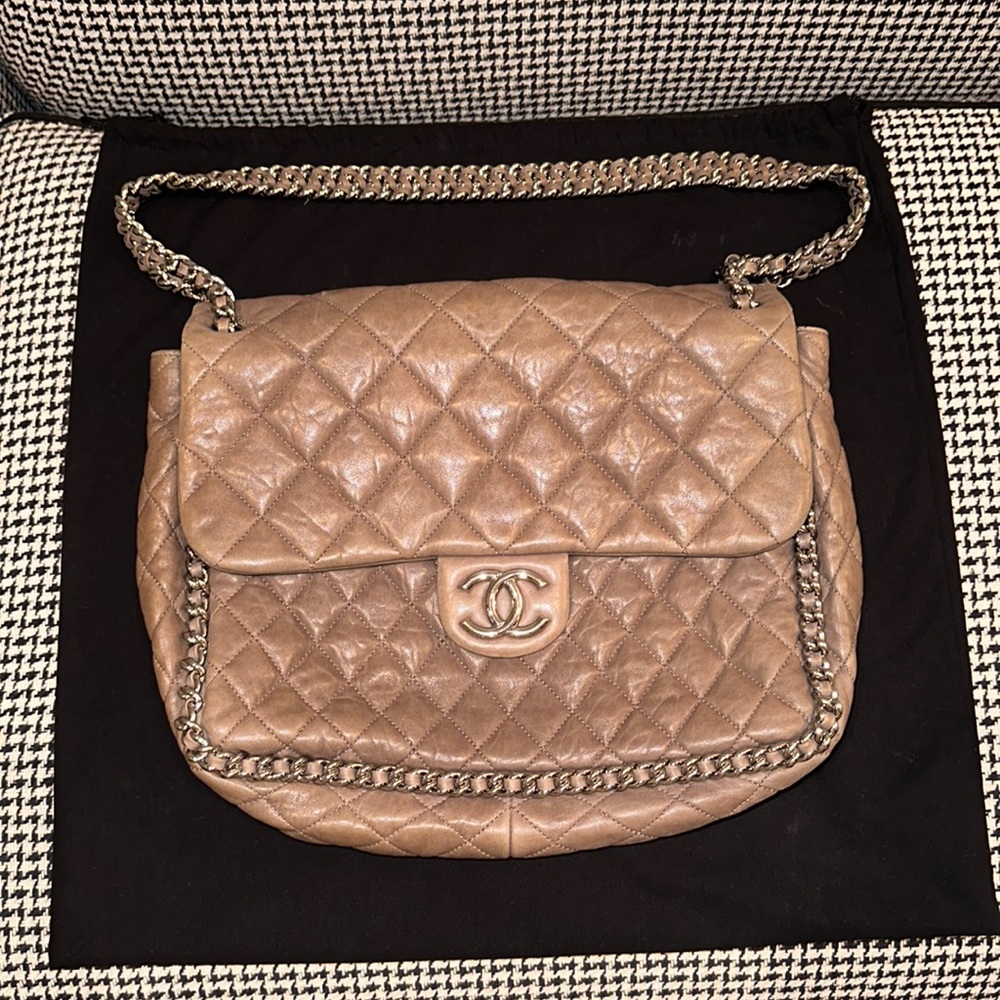 Chanel Chain All Around Maxi Shoulder Bag